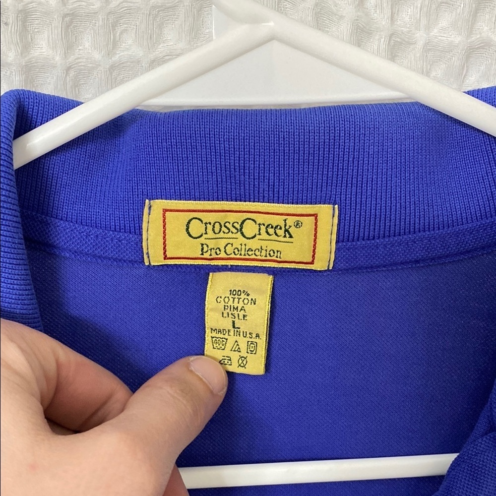 Men's Vintage Cross Creek Seminole Golf Club Polo - Size L - Picture 3 of 4